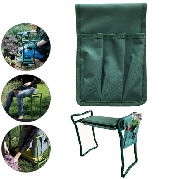 Garden Kneeler Stool Bench Tool Pouch Bag Portable Multi Pockets Storage Bag